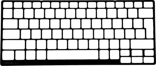 Dell Shourd for Keyboard, EU, (Single Pointing) CYDH8, Keyboard shroud, DELL, Latitude E5270 PARK CITY 12 CTO, E5270 PARK CITY 12 BTX