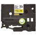 Brother TZE-FX651 DirectLabel black on yellow Laminat 24mm x 8m for Brother P-Touch TZ 3.5-24mm/HSE/36mm/6-24mm/6-36mm