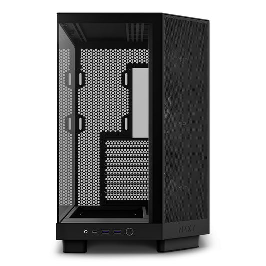 NZXT H6 Flow RGB Midi Tower Black