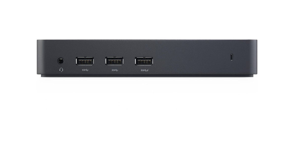 Dell USB 3.0 Ultra HD Triple USB 3.0 Ultra HD Triple Vidoe Docking Station D3100, Wired, USB 3.2 Gen 1 (3.1 Gen 1) Type-B, USB Type-A, USB