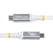StarTech.com 1m (3ft) USB4 Cable, 80Gbps, USB-IF Certified USB-C Cable, 240W PD, 8K 120Hz/4K 240Hz DP2.1 DP80, TPE Jacket, Thunderbolt 4 Compatible - White USB-C Cord