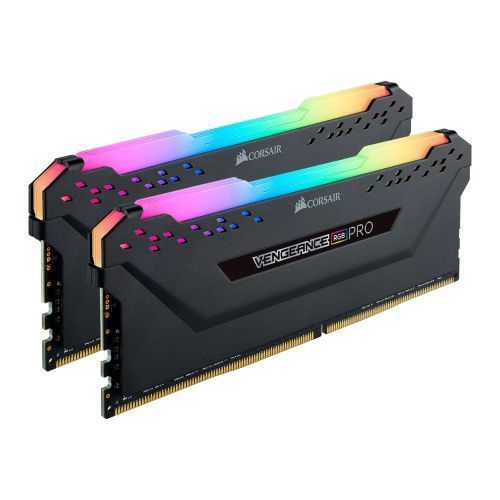 Corsair Vengeance RGB Pro 16GB Kit (2 x 8GB), DDR4, 3600MHz (PC4-28800), CL18, Ryzen Optimised