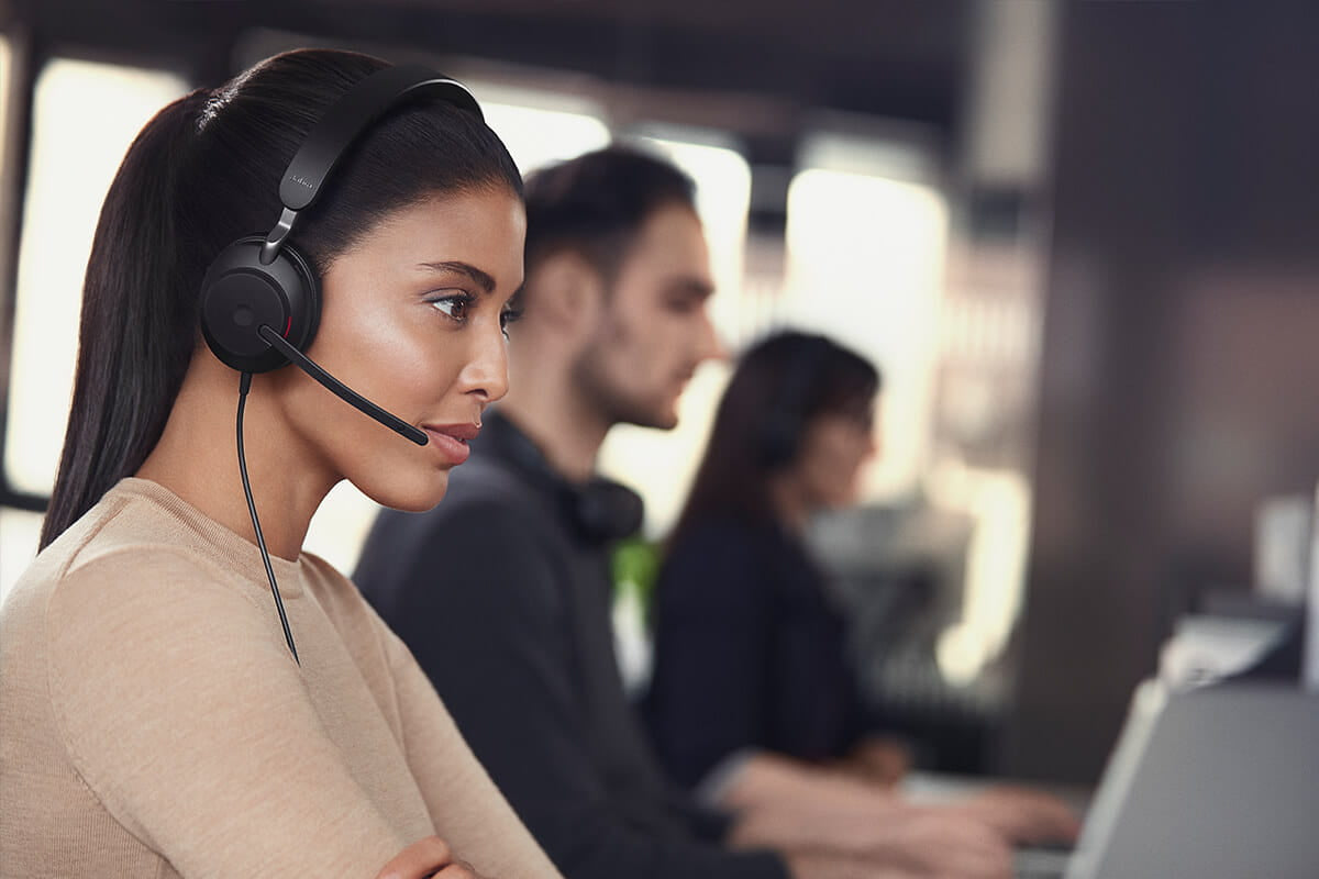 Jabra Evolve2 40 SE Headset Wired Head-band Office/Call center USB Type-C / USB Type-A Black