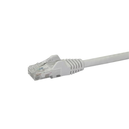 StarTech.com 7m CAT6 Ethernet Cable - White CAT 6 Gigabit Ethernet Wire -250MHz 100W PoE RJ45 UTP Network/Patch Cord Snagless w/Strain Relief Individually Tested