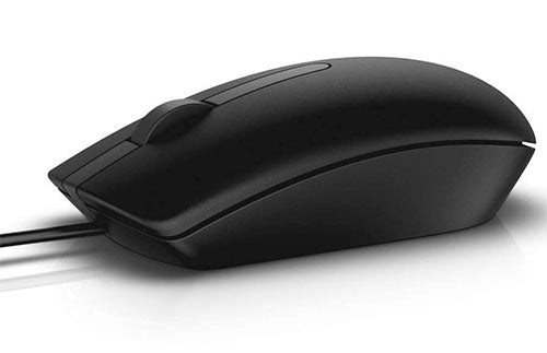 DELL MS116 mouse Office Ambidextrous USB Type-A Optical 1000 DPI