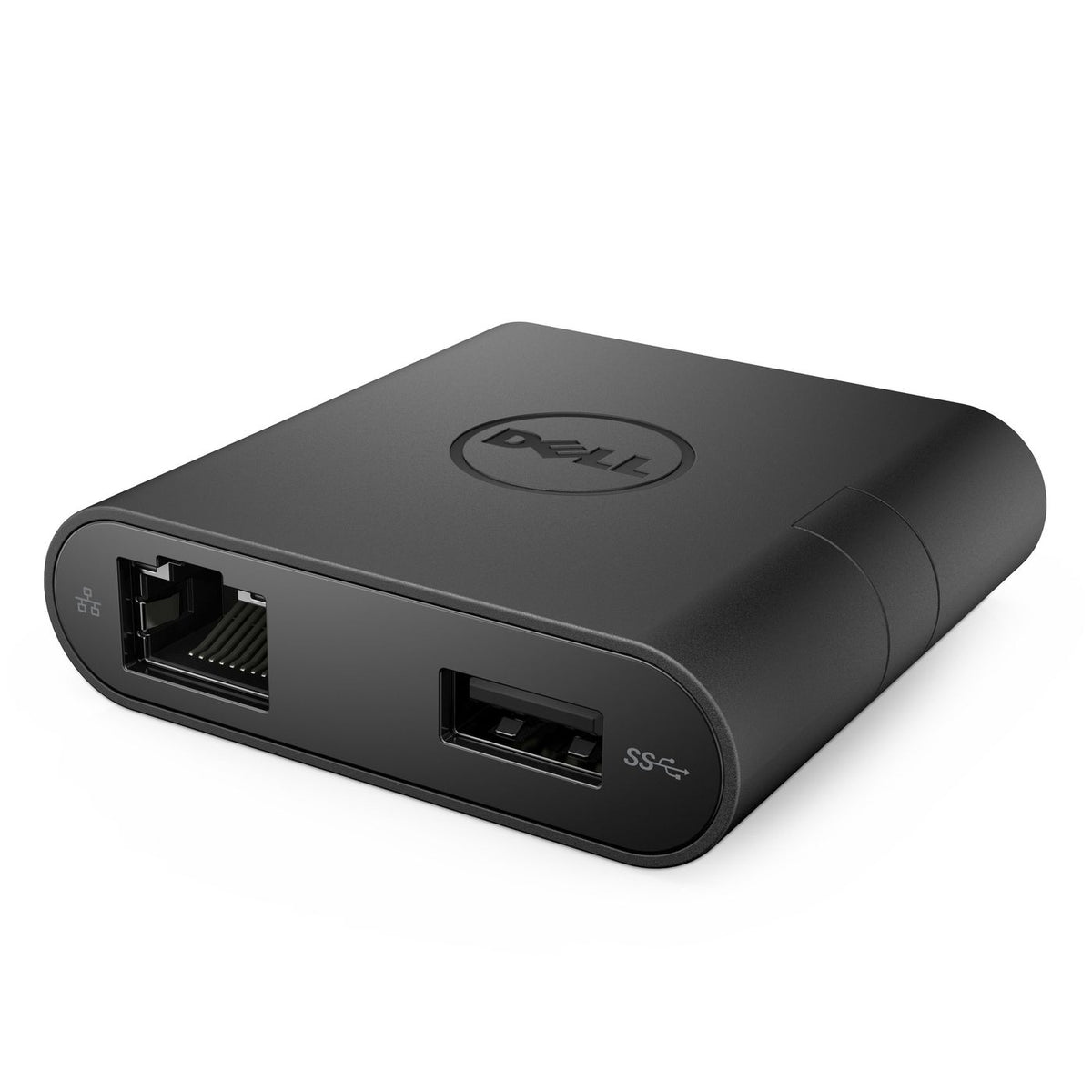 Dell Adapter USB-C to HDMI/VGA/Ethernet/USB 3.0 USB-C - HDMI / VGA / Ethernet / USB 3.0, Black, Wired, USB 3.2 Gen 1 (3.1 Gen