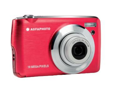 AgfaPhoto Compact Realishot Dc8200 1/3.2" Compact Camera 18 Mp Cmos 4896 X 3672 Pixels Red
