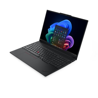 Lenovo ThinkPad E16 Gen 4 (Intel) Copilot+ PC Intel Core Ultra 5 325 Laptop 40.6 cm (16") WUXGA 16 GB DDR5-SDRAM 512 GB SSD Wi-Fi 7 (802.11be) Windows 11 Pro Black English