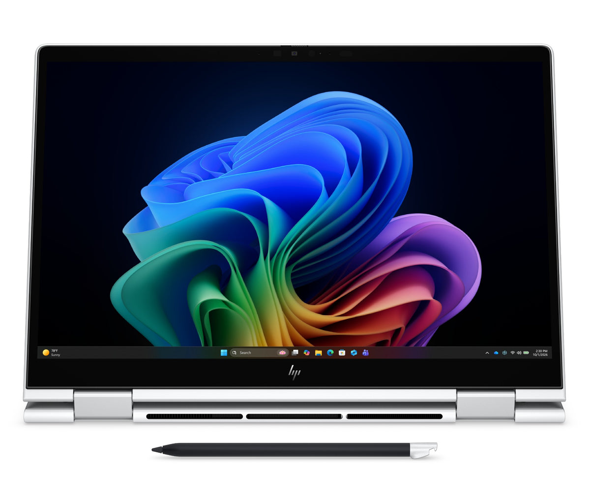HP EliteBook 8 Flip G2i 13 inch Notebook Next Gen AI PC Wolf Pro Security Edition Copilot+ PC Intel Core Ultra 7 Laptop 33.8 cm (13.3") Touchscreen WUXGA 16 GB LPDDR5x-SDRAM 512 GB SSD Wi-Fi 7 (802.11be) Windows 11 Pro Silver