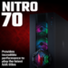 Acer NITRO 70 N70X3D-100 - AMD Ryzen 7 9800X3D CPU, RTX 5080 GPU, 32GB, 2TB SSD, Gaming Desktop