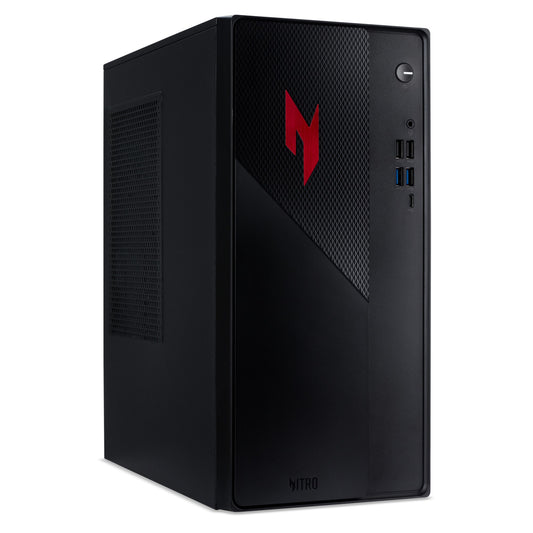 Acer NITRO 20 N20-101 Gaming Desktop - Intel Core 5-210H, 16GB, 512GB SSD, Nvidia GeForce RTX 5050, Windows 11, Black