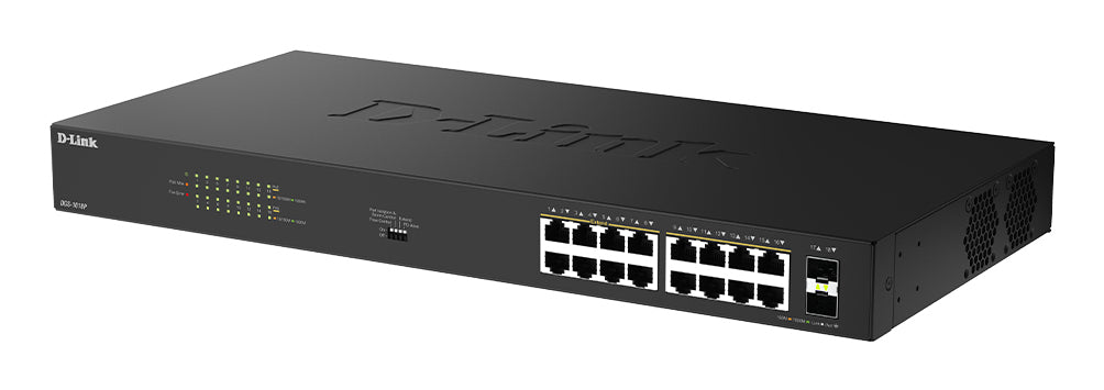 D-Link 18-Port Gigabit Unmanaged PoE Switch