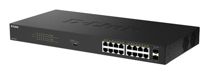 D-Link 18-Port Gigabit Unmanaged PoE Switch