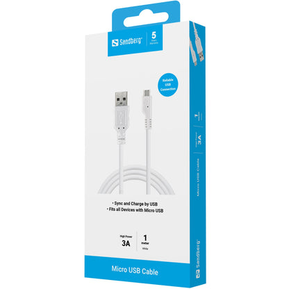 Sandberg USB-AMicroUSB Charge Cable 1m