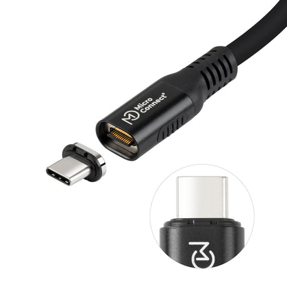 Microconnect MC-LS-USB4CC0.5 USB cable USB4 Gen 3x2 0.5 m USB C 240 W Black