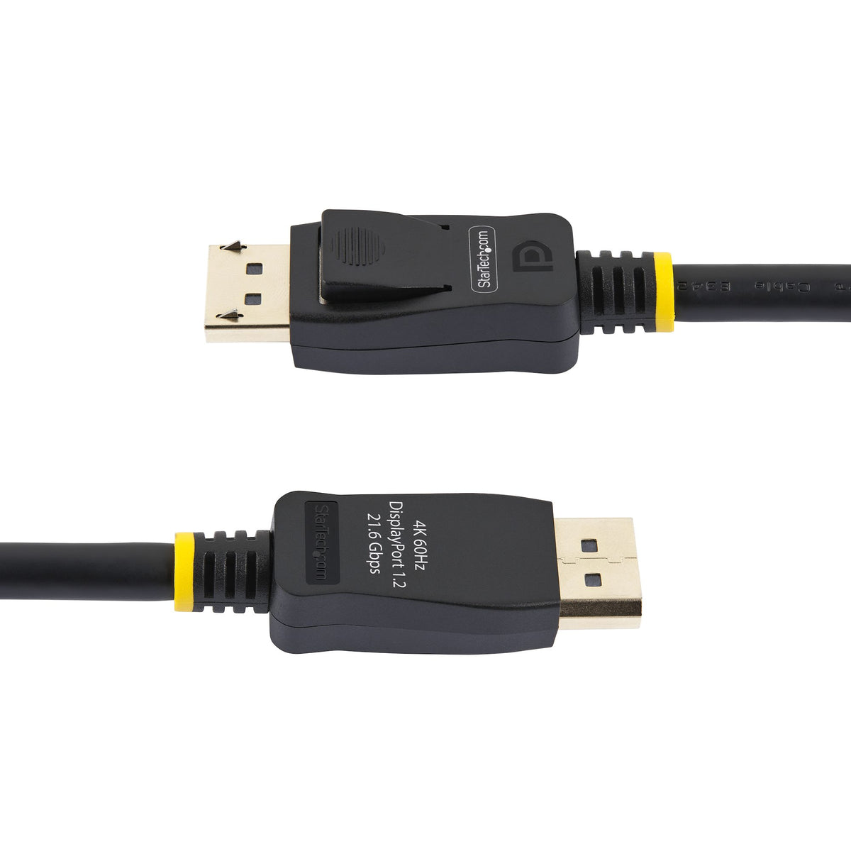 StarTech.com 2m (6.6ft) VESA Certified DisplayPort Cable - 10 Pack - DisplayPort 1.2 Cord with Latches, 4K 60Hz UHD, DP to DP Cable for Monitor, Latching DP Connectors