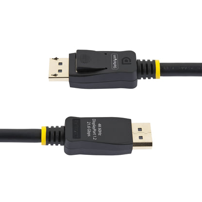 StarTech.com 2m (6.6ft) VESA Certified DisplayPort Cable - 10 Pack - DisplayPort 1.2 Cord with Latches, 4K 60Hz UHD, DP to DP Cable for Monitor, Latching DP Connectors