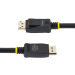 StarTech.com 2m (6.6ft) VESA Certified DisplayPort Cable - 10 Pack - DisplayPort 1.2 Cord with Latches, 4K 60Hz UHD, DP to DP Cable for Monitor, Latching DP Connectors