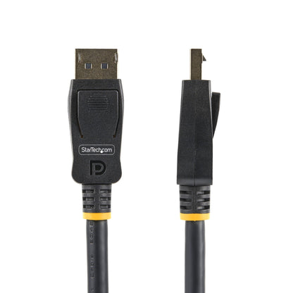 StarTech.com 2m (6.6ft) VESA Certified DisplayPort Cable - 10 Pack - DisplayPort 1.2 Cord with Latches, 4K 60Hz UHD, DP to DP Cable for Monitor, Latching DP Connectors