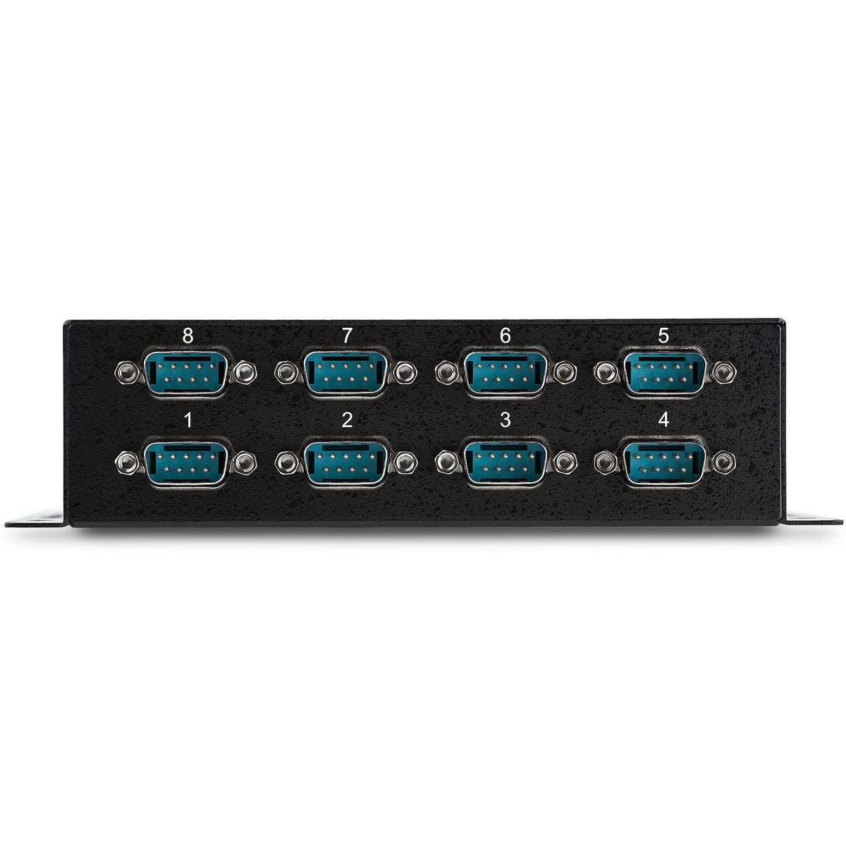 StarTech.com 8 Port USB to DB9 RS232 Serial Adapter Hub – Industrial DIN Rail and Wall Mountable - TAA