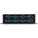 StarTech.com 8 Port USB to DB9 RS232 Serial Adapter Hub – Industrial DIN Rail and Wall Mountable - TAA