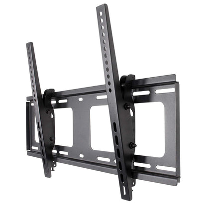 Manhattan Wall Mount for TV & Monitors (Tiltable), For screens 37" to 65", VESA compatibility: all between 200x200mm to 600x400mm - check the dimensions of the four mounting holes on back of screen to ensure it fits, Max 80kg, Black, Bracket