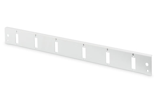 Digitus Fiber Optic Splice Box Front Panel, quick lock, 6x SC DX, 1U