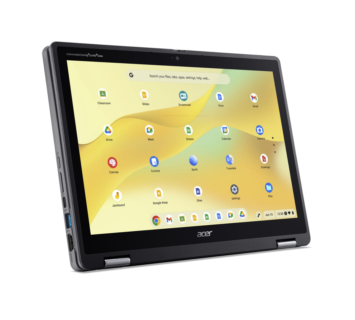 Acer Chromebook Spin 512 R857TN - Intel N150, 8GB, 128GB eMMC, 12.2" WUXGA Touchscreen Display, ChromeOS