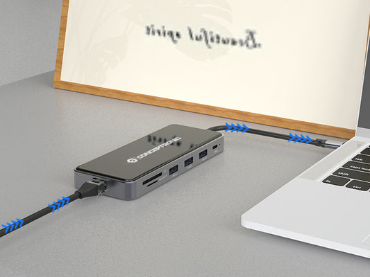 Conceptronic DONN15G notebook dock/port replicator Wired USB 3.2 Gen 1 (3.1 Gen 1) Type-C Grey
