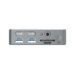 Conceptronic DONN25G 15-in-1 DisplayLink USB 3.2 Gen 2 Docking Station, Triple 4K60Hz Display, HDMI x 2, DisplayPort, USB-C 10Gbps x 2, USB-A 10Gbps x 2, USB-A 5Gbps x 2, SD, TF/MicroSD, GbE, Audio, DC in, Security Slot, PD 3.0
