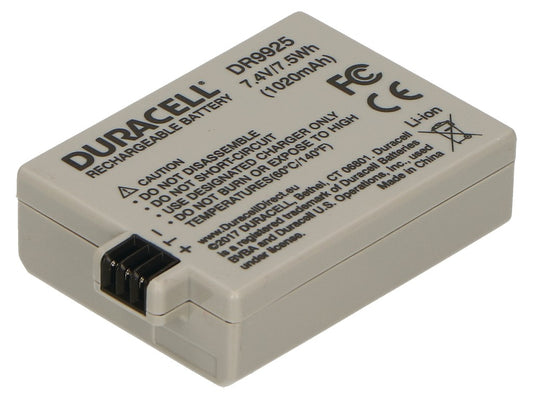 Duracell Camera Battery - replaces Canon LP-E5 Battery