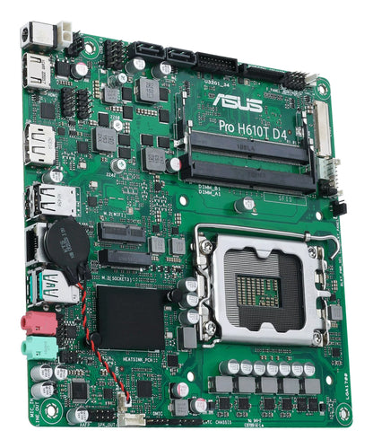 ASUS Pro H610T D4-CSM Intel H610 LGA 1700 Thin Mini ITX
