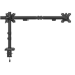 Neomounts DS60-600BL3 Monitor arm 10-27" - Quick-fix - 180°-stop