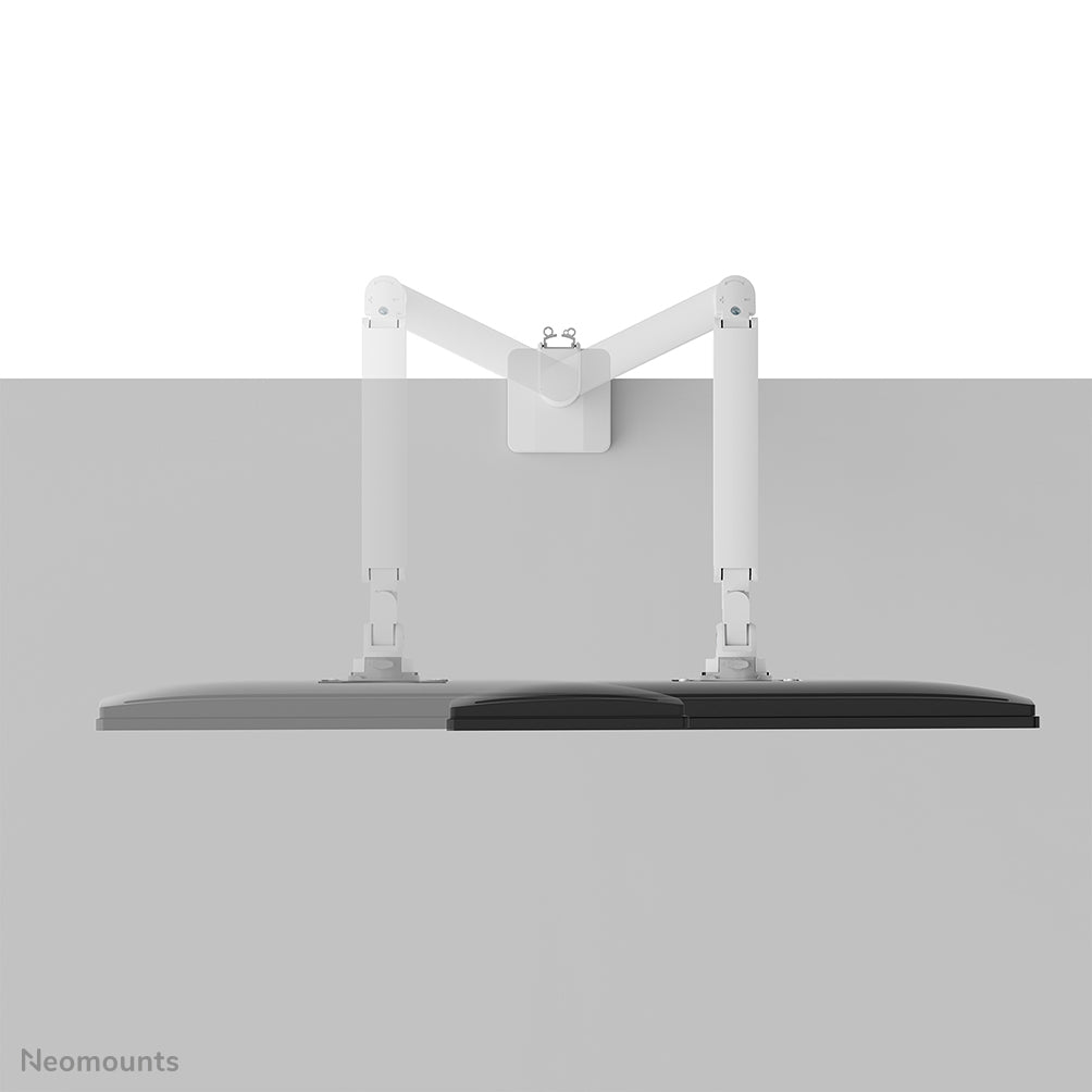 Neomounts DS70-250WH1 Monitor arm 17-35" - gas spring - Topfix - 180°-stop