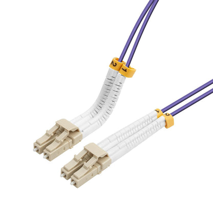 Lanview LVO231810-FLEX InfiniBand/fibre optic cable 1 m LC Purple