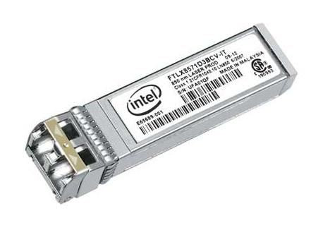 Intel E10GSFPSR SFP TRANSCEIVER MOD Ethernet SFP+ SR Optics, 10000 Mbit/s, SFP+, LC, SR, 300 m, 850 nm