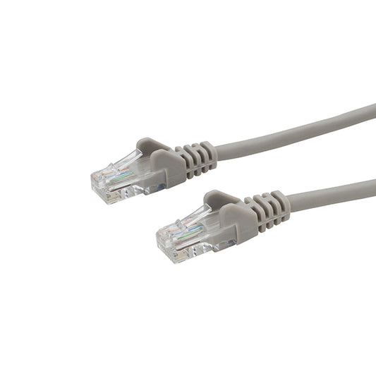 connektgear 2m RJ45 CAT6 UTP Stranded Flush Moulded LS0H Network Cable - 24AWG - Grey