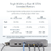 StarTech.com Dual-Monitor USB4 Docking Station, Dual 4K 120Hz or Single 8K 60Hz HDMI, 100W Laptop Charging, 2.5GbE, USB-C Multi-Monitor Dock, Driverless