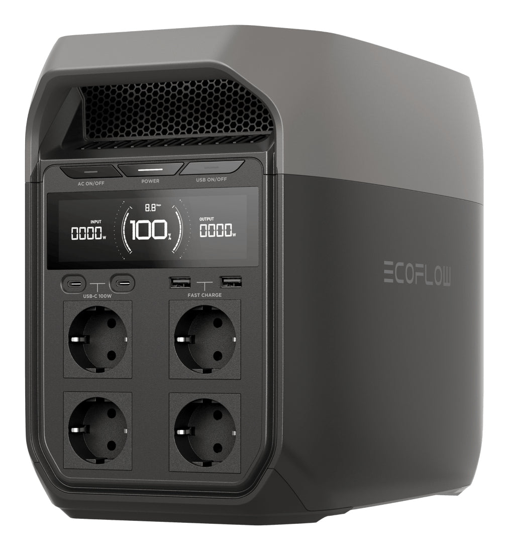 EcoFlow DELTA 3 portable power station Lithium Iron Phosphate (LiFePO4) 1800 W 12.5 kg