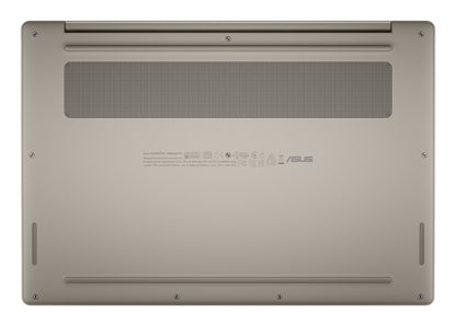 ASUS Zenbook A14 UX3407QA-QD219W Copilot+ PC Snapdragon X1-26-100 Laptop 35.6 cm (14") WUXGA 16 GB LPDDR5x-SDRAM 512 GB SSD Wi-Fi 6E (802.11ax) Windows 11 Home Beige