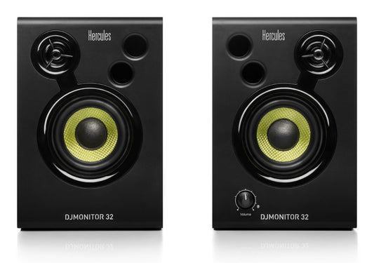 Hercules DJMonitor 32 3-way Black Wired 30 W