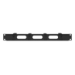 Intellinet 19" Cable Management Panel, 1U, 4 short plastic rings, Black