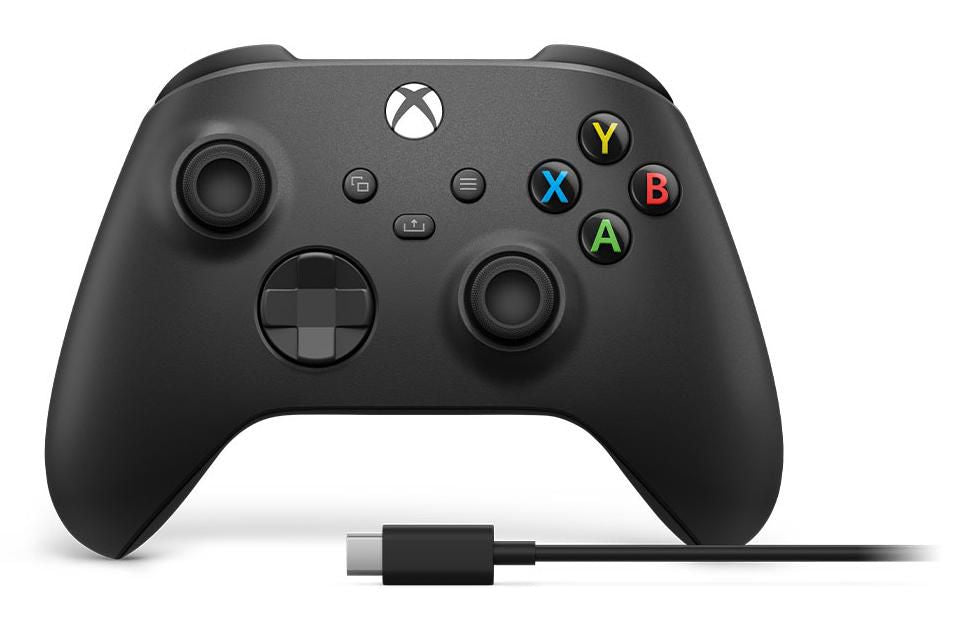 Microsoft Gaming Controller Black Bluetooth/Usb Gamepad Analogue / Digital Android, Pc, Xbox One, Xbox Series S, Xbox Series X, Ios