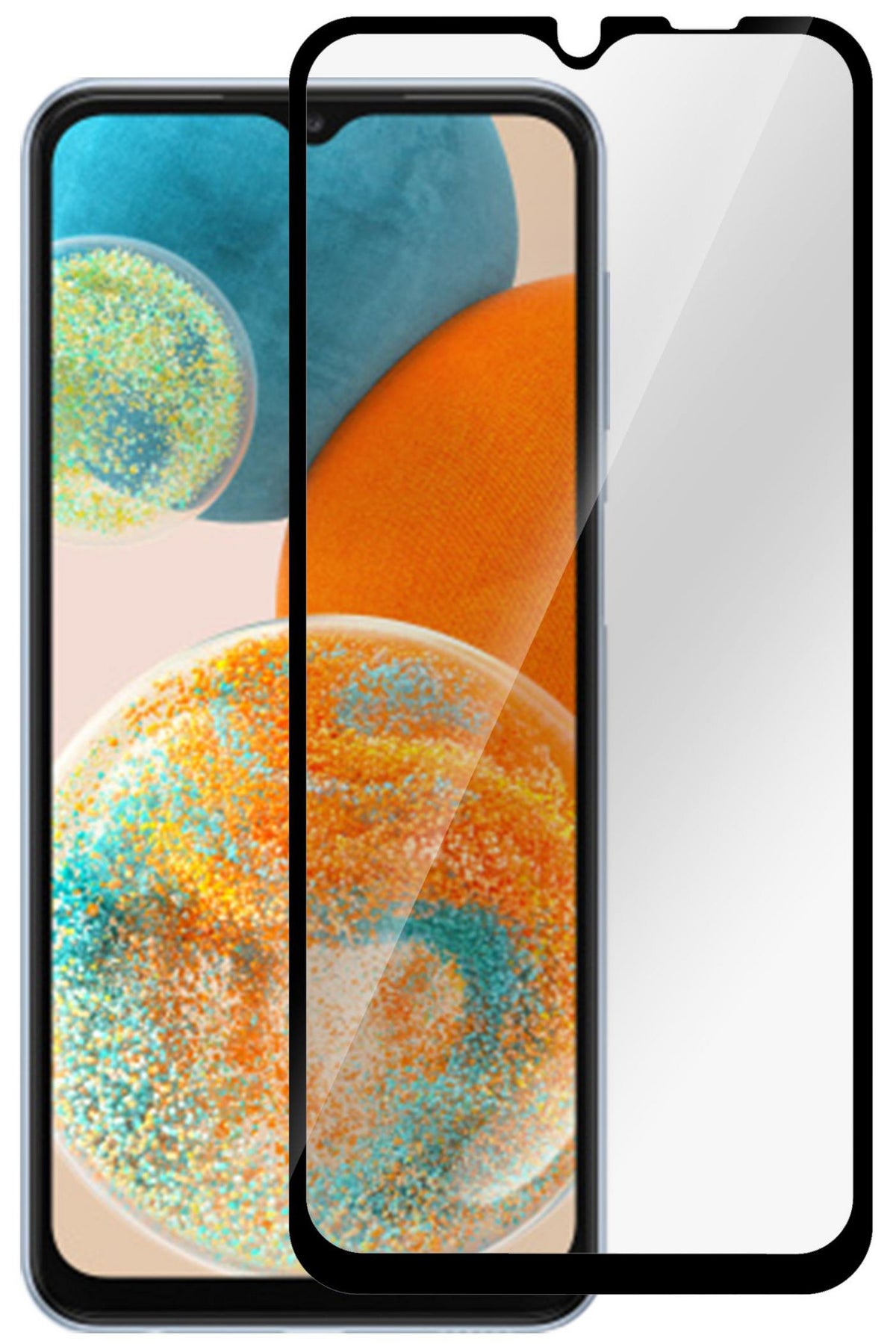 eSTUFF Samsung Galaxy A23/A23 5G Screen Protector. Full Cover Tempered Glass. Titan Shield
