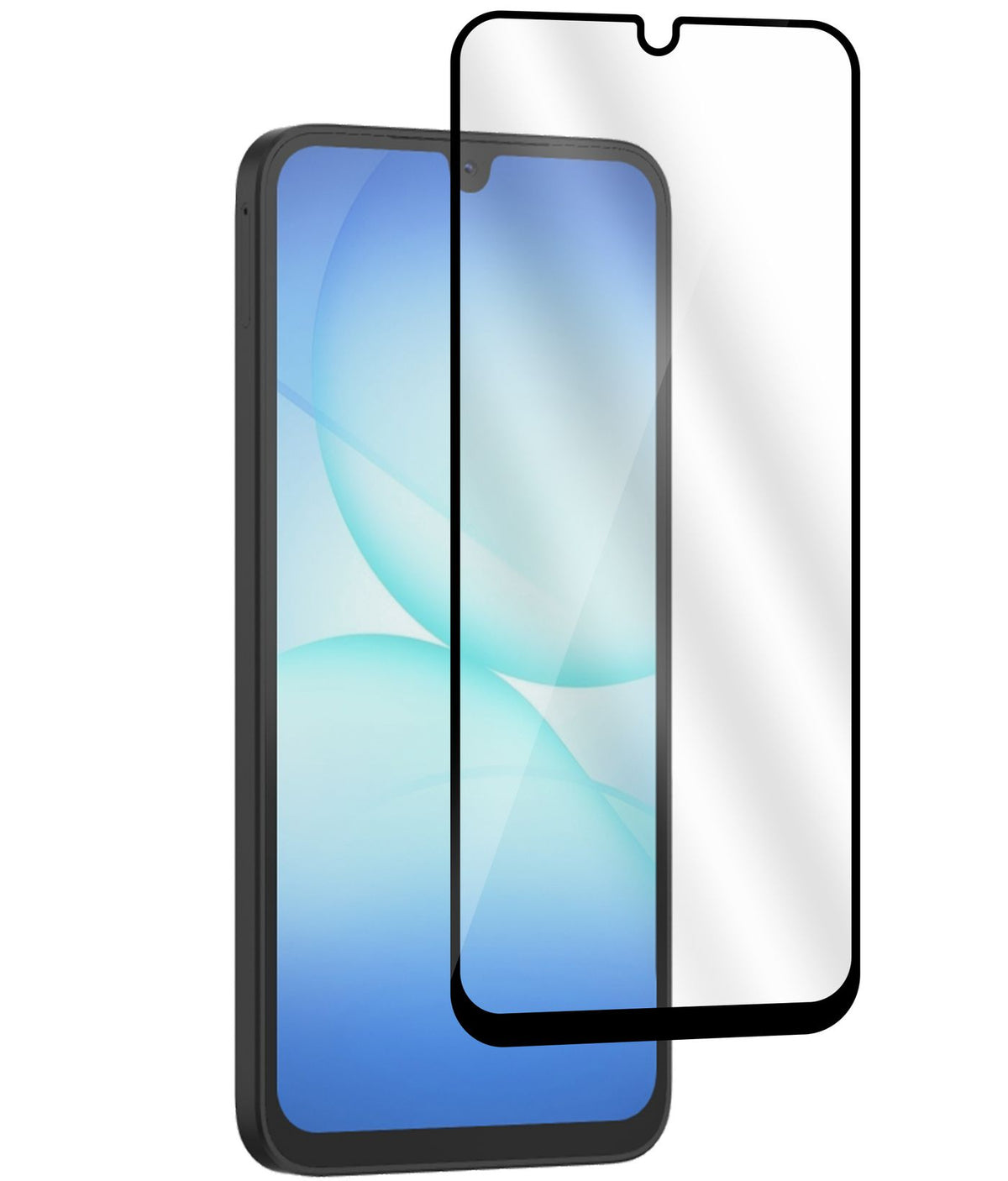 eSTUFF Samsung Galaxy A18/A17/A16/A26 Screen Protector. Full Cover Tempered Glass. Titan Shield