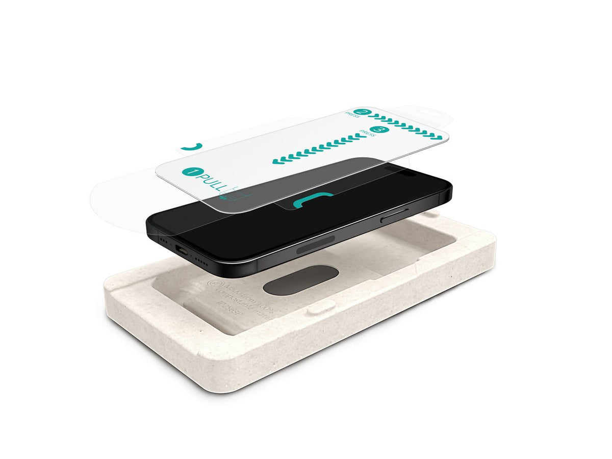 eSTUFF INFINITE (GRS) iPhone Air EcoFlex Screen Protector. 100% recycled plastic. Titan Shield