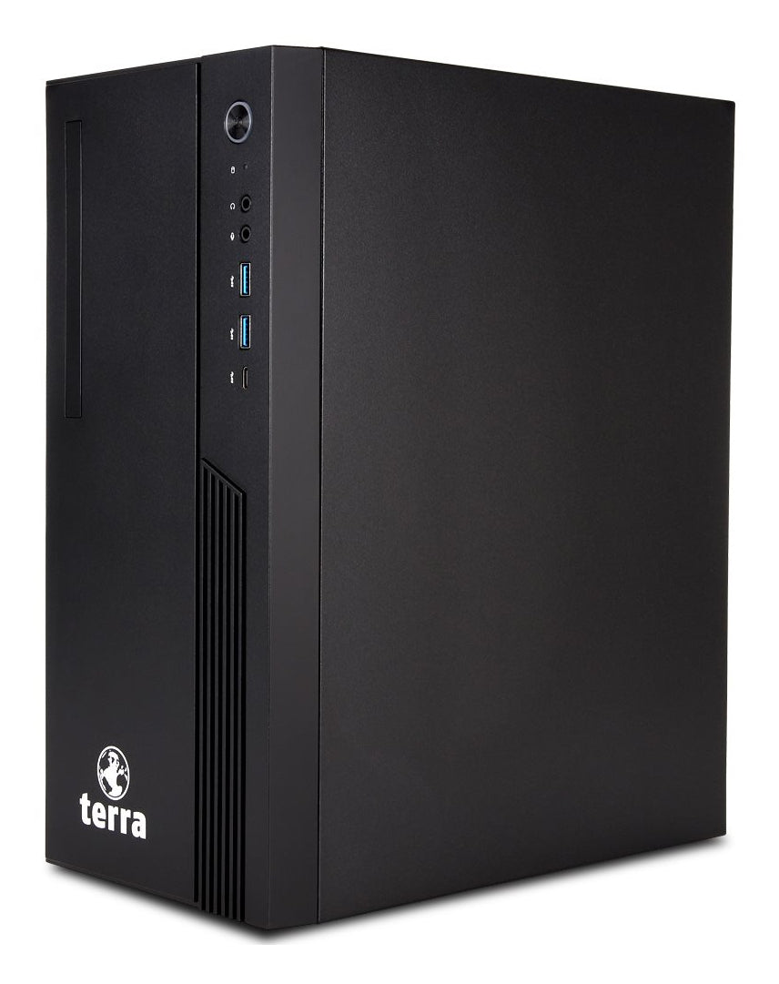 TERRA PC BUSINESS 4000 Intel® Core™ i3 i3-14100 8 GB DDR5-SDRAM 500 GB SSD Windows 11 Pro Micro Tower Black