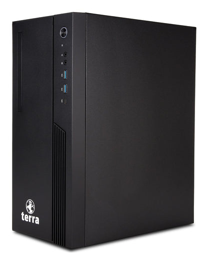 TERRA PC BUSINESS 4000 Intel® Core™ i3 i3-14100 8 GB DDR5-SDRAM 500 GB SSD Windows 11 Pro Micro Tower Black