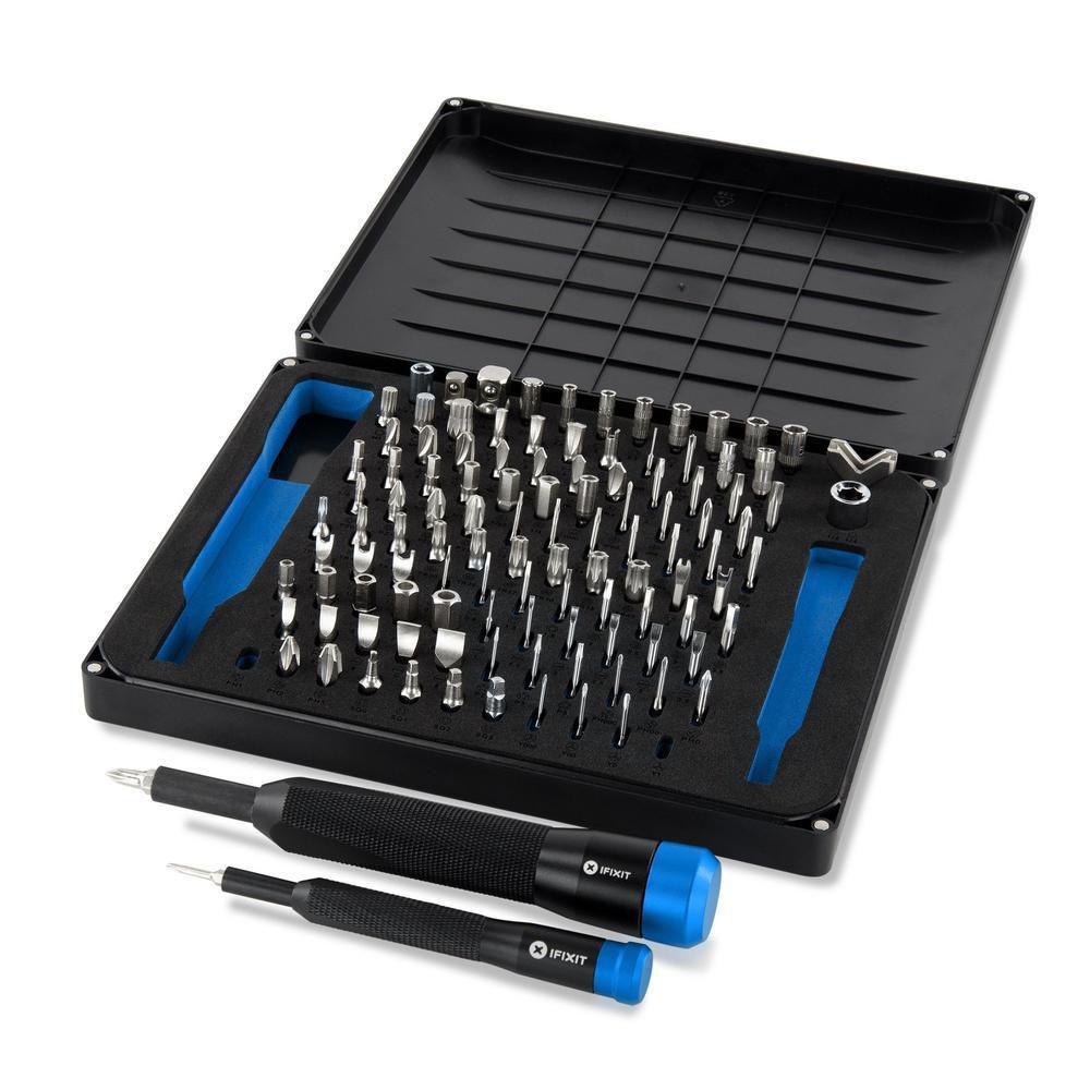 iFixit Manta Driver Kit (112 Bits) 112 pc(s), 12-spline flange,Flat,Hex (metric),JIS B 1012,Nut