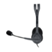 Logitech 981-000612 headphones/headset Wired Head-band Office/Call center Black